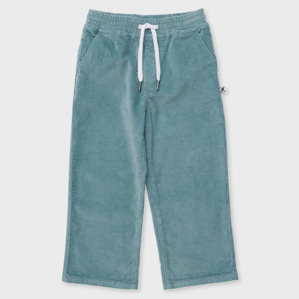 Cosy Cord Pants - Muted Green