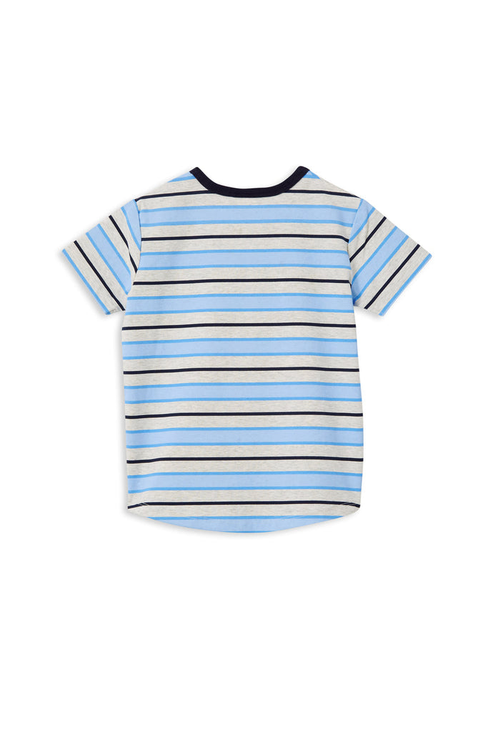 Blue Stripe Tee