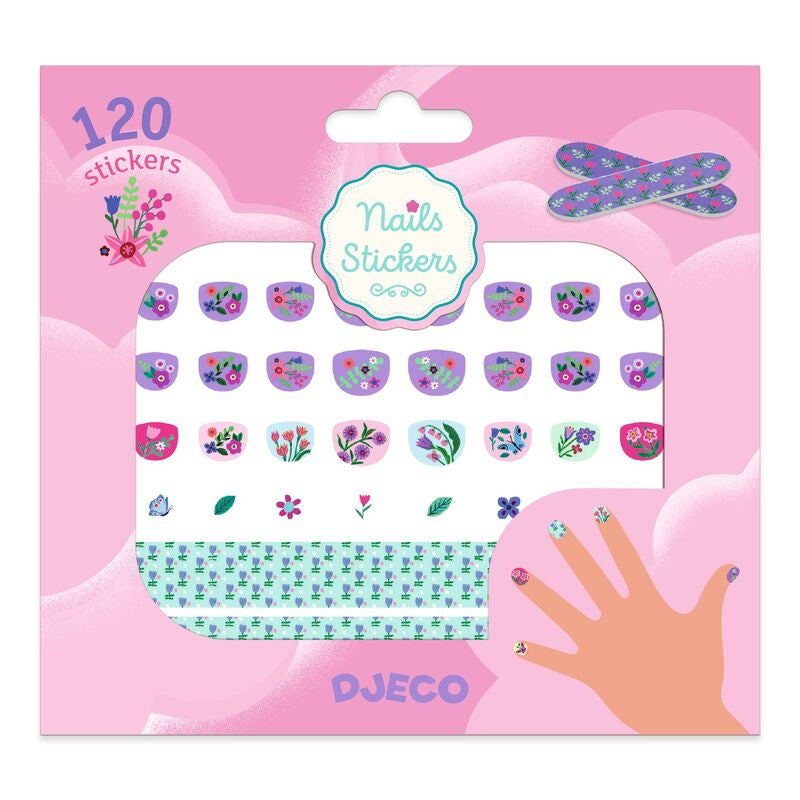 120 Petit Flowers Nail Stickers