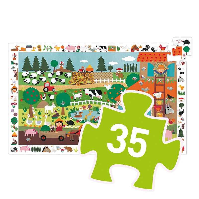 The Farm 35 piece puzzle Observation