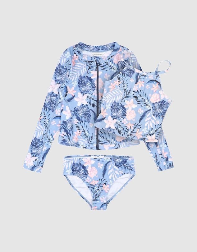 SKYLER PRINT 3 PIECE SWIM SET