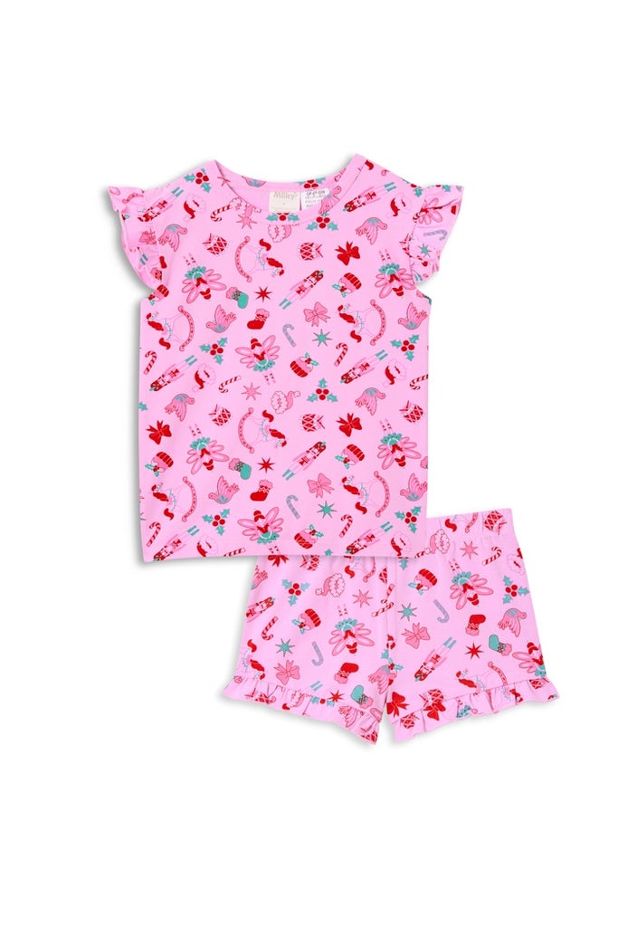 Christmas PJ's Summer  - Pink Candy