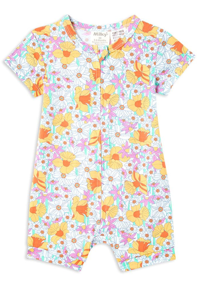 Daffodil Zip Romper