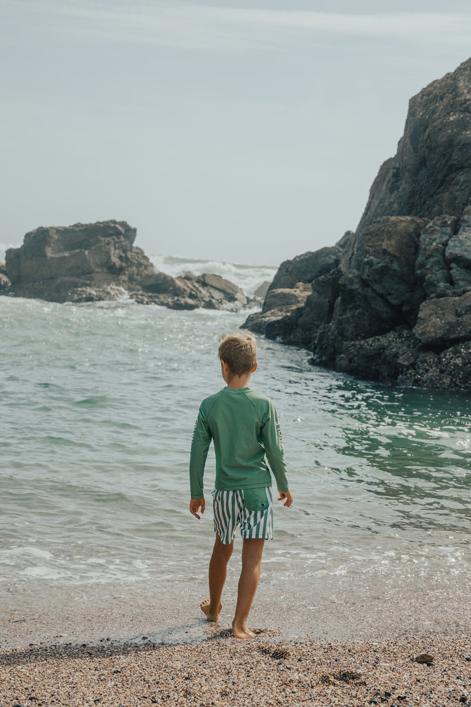 Rash Vest - Coastal Green