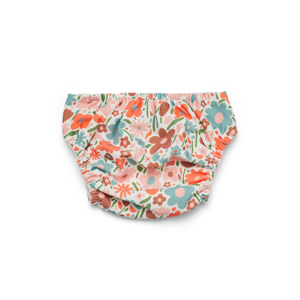 Reusable Swim Nappy- Flower Market