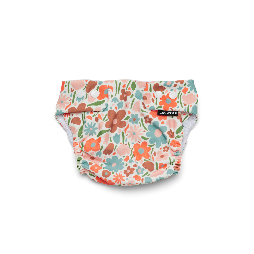 Reusable Swim Nappy- Flower Market