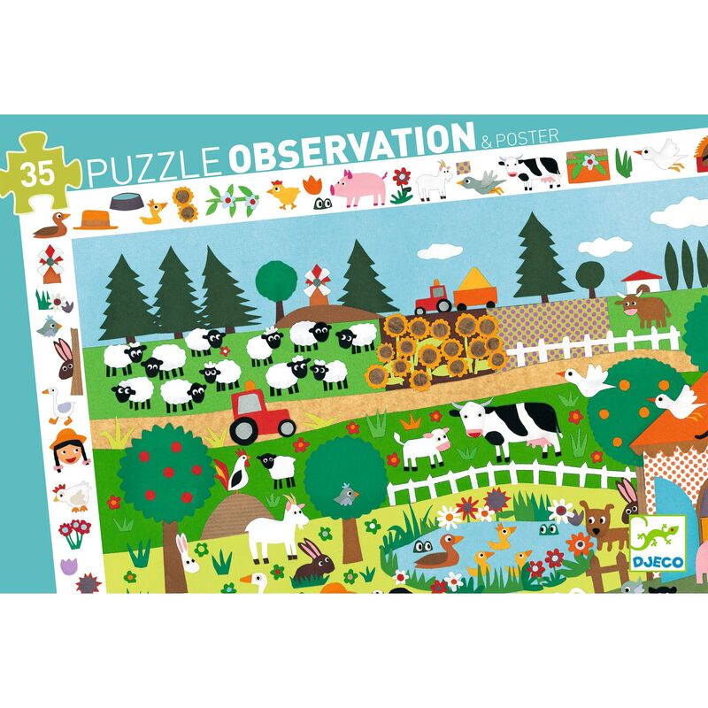 The Farm 35 piece puzzle Observation