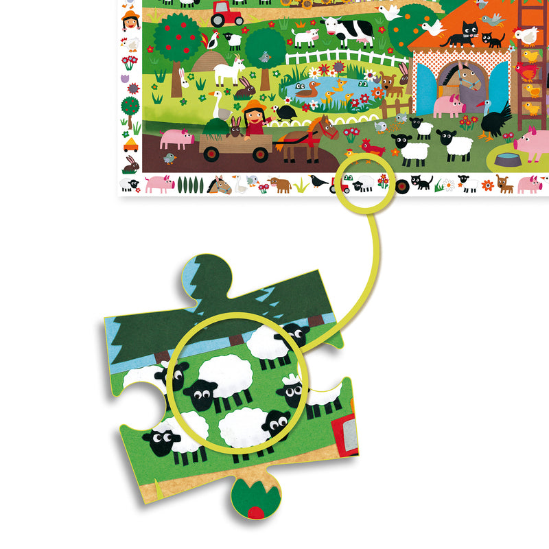 The Farm 35 piece puzzle Observation