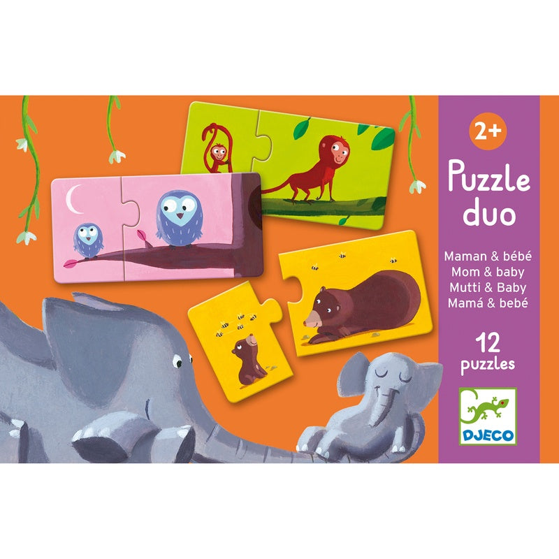 Duo Mum & Baby 24pc Puzzle