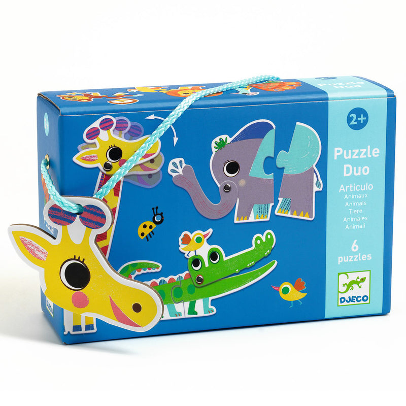 Duo Animals 12pc Puzzle