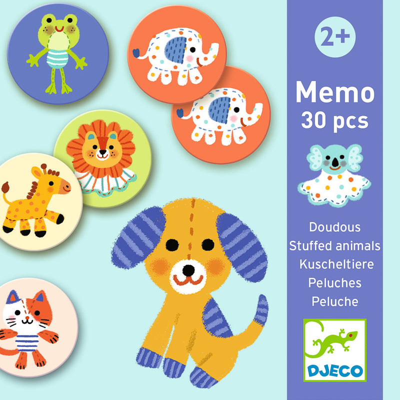 Stuffed Animal Memory Game 30pc