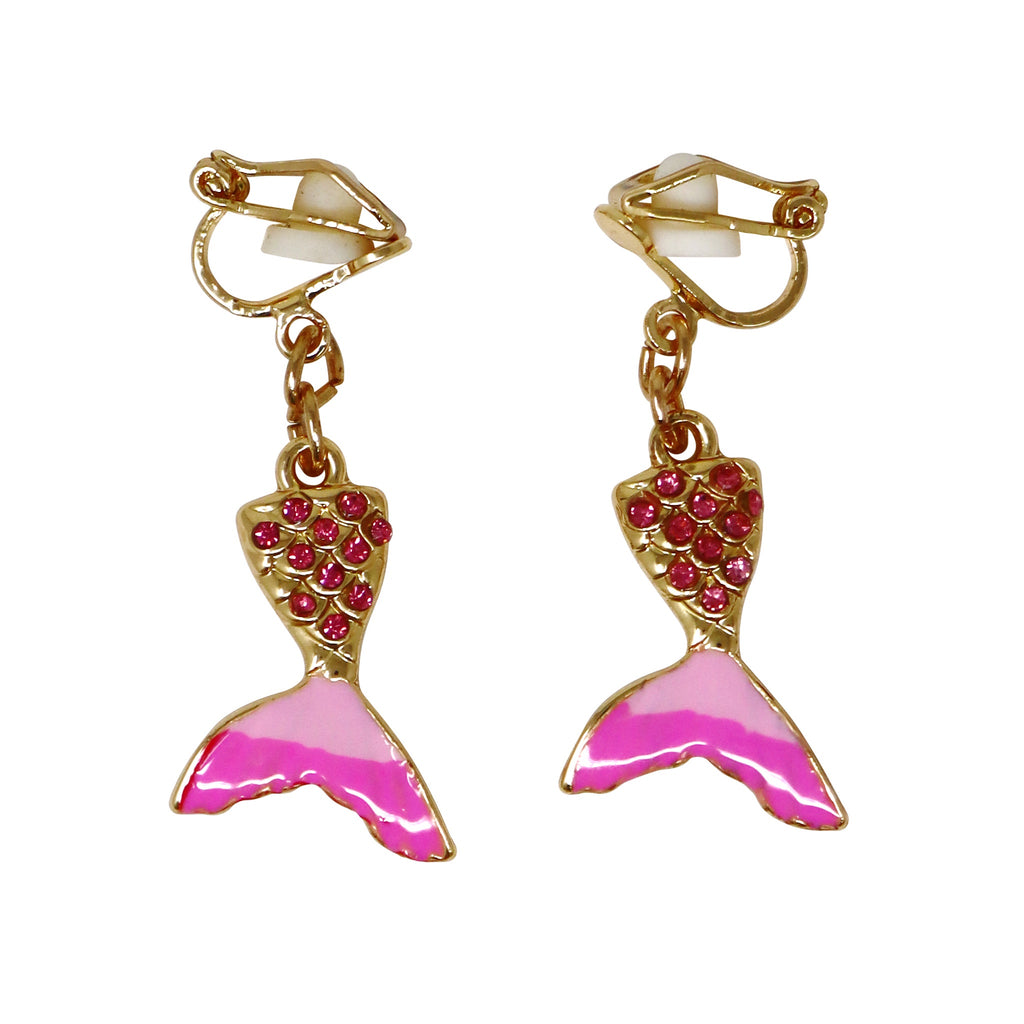 Mermaid Clip-on Earrings