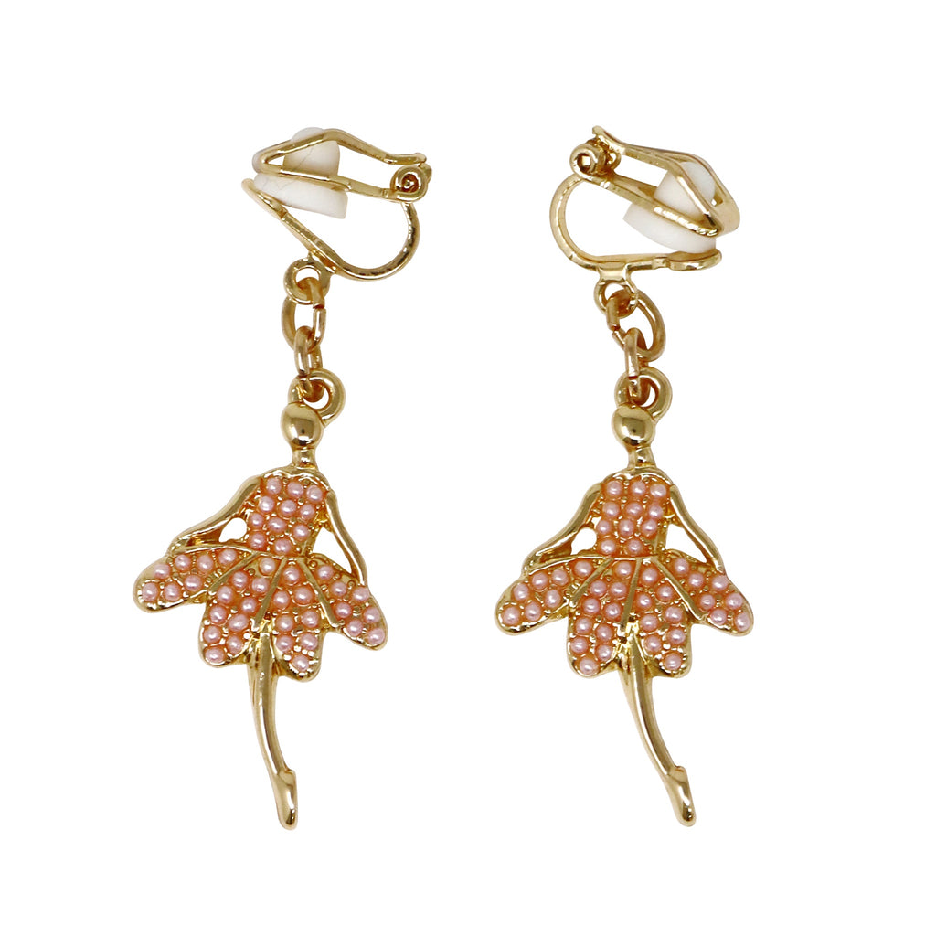 Ballerina Clip-on Earrings