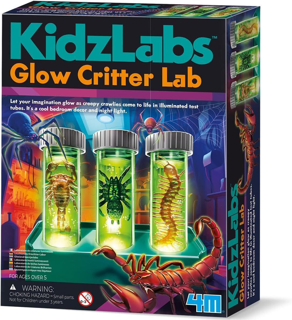 Kidzlab- Glow Critter Lab