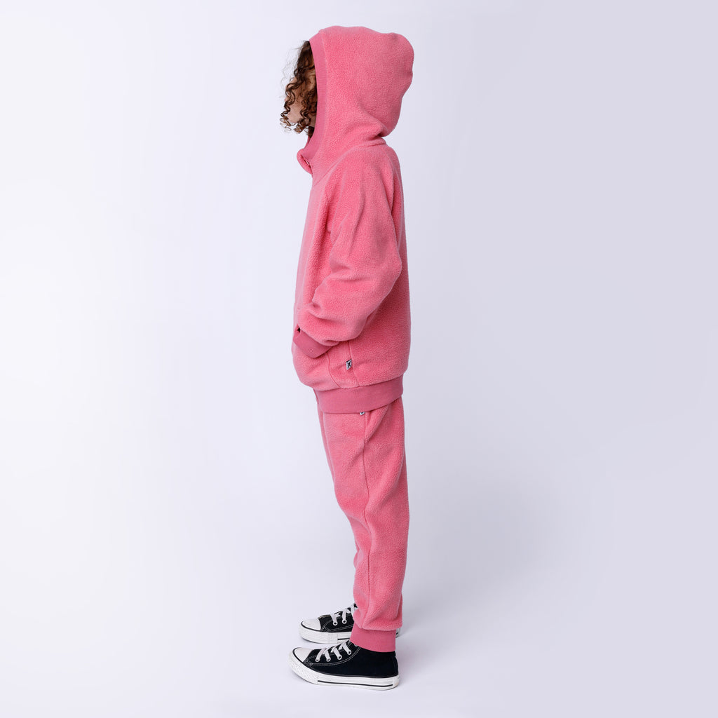 Teddy Zip Up - Bubblegum