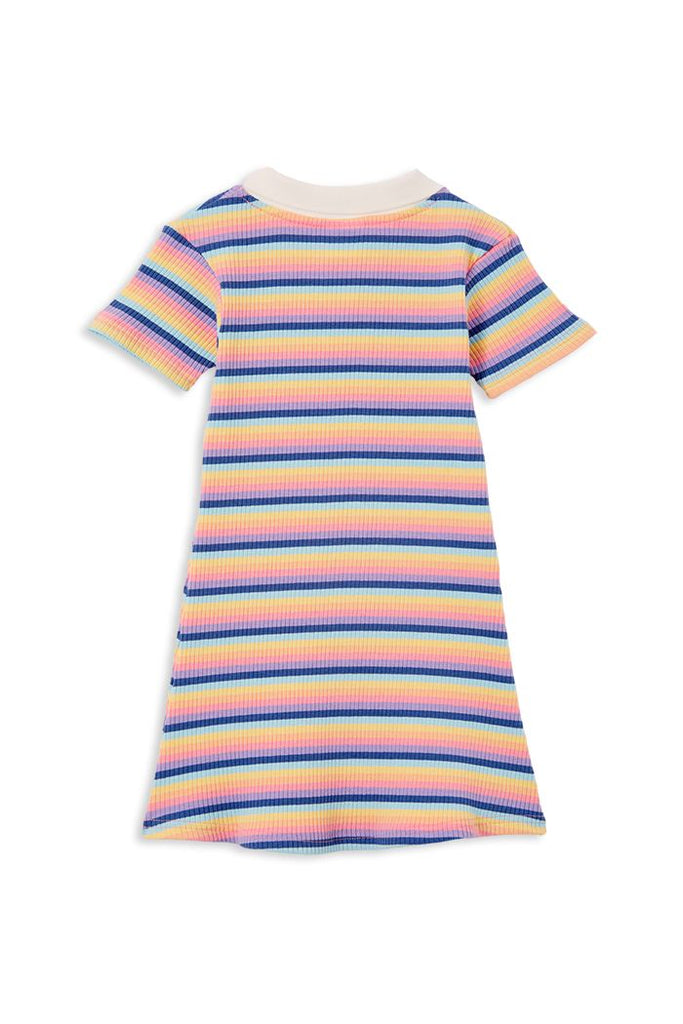 Multi Rib Stripe dress