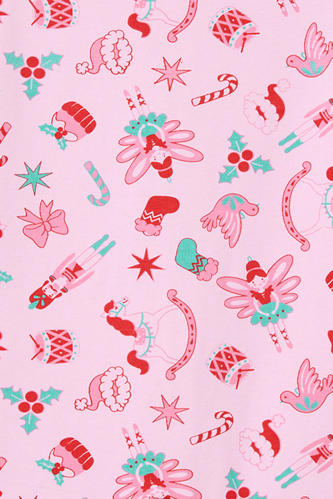 Christmas PJ's Summer  - Pink Candy