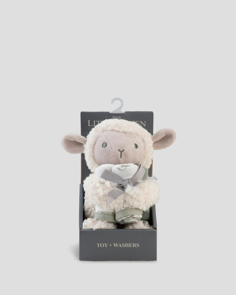 Plush Toy and Washers - Farmyard Lamb