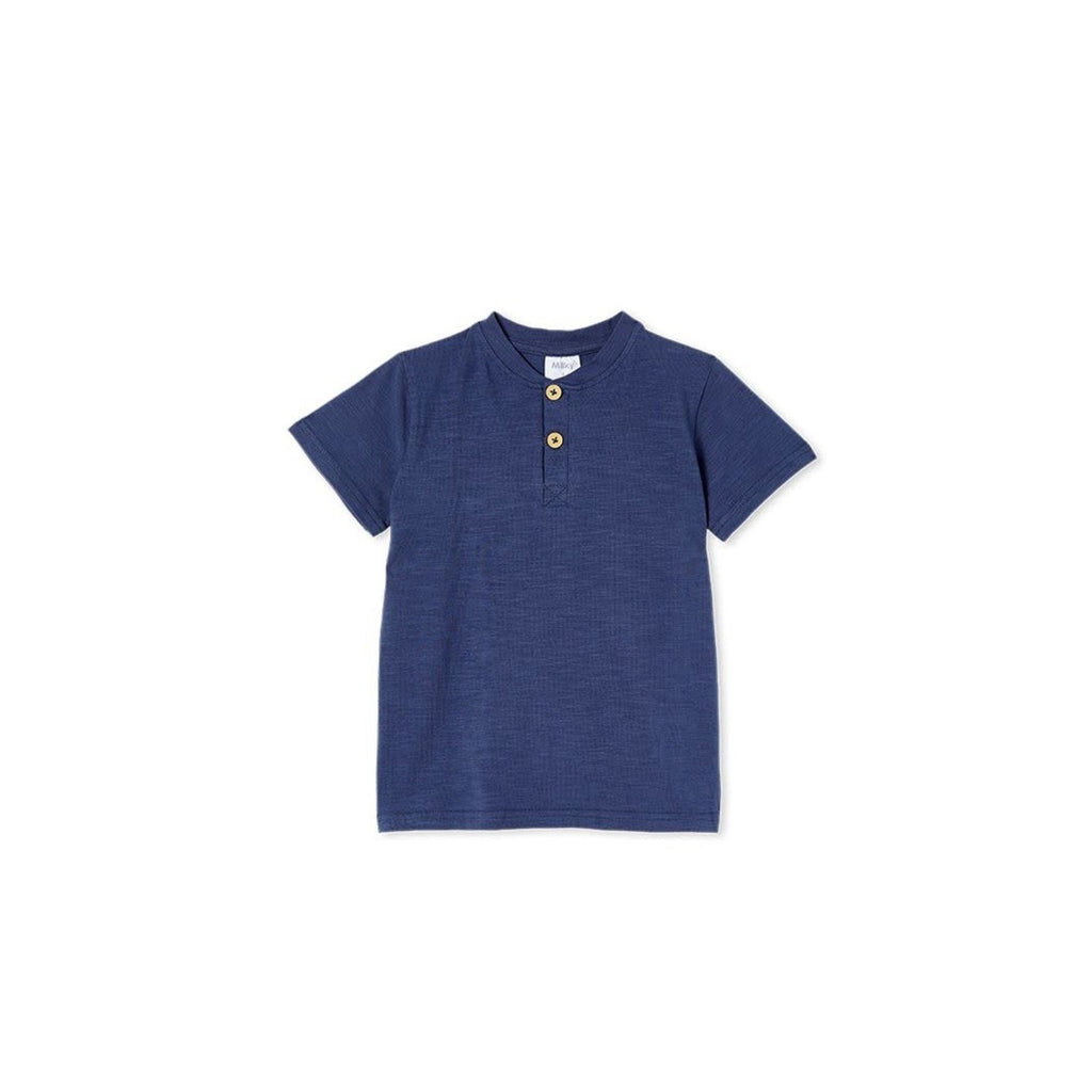 True Navy Baby  Henley