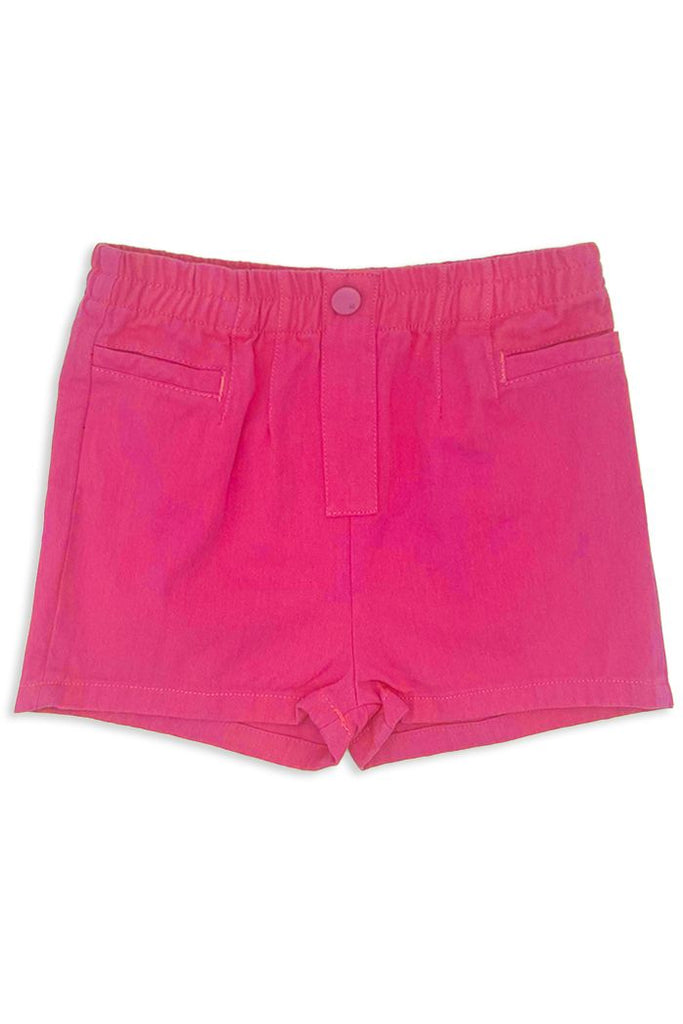 Pink Denim Shorts