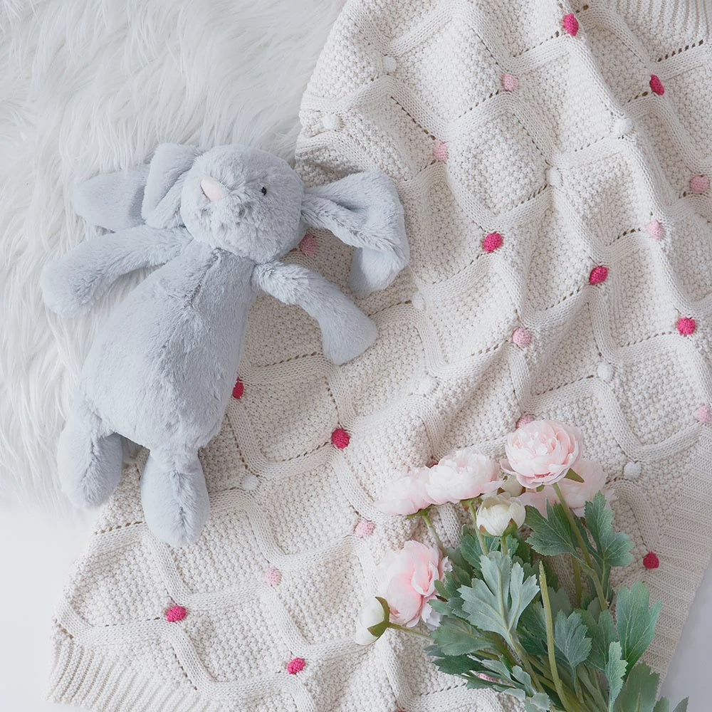Lucy Baby Blanket - Pink