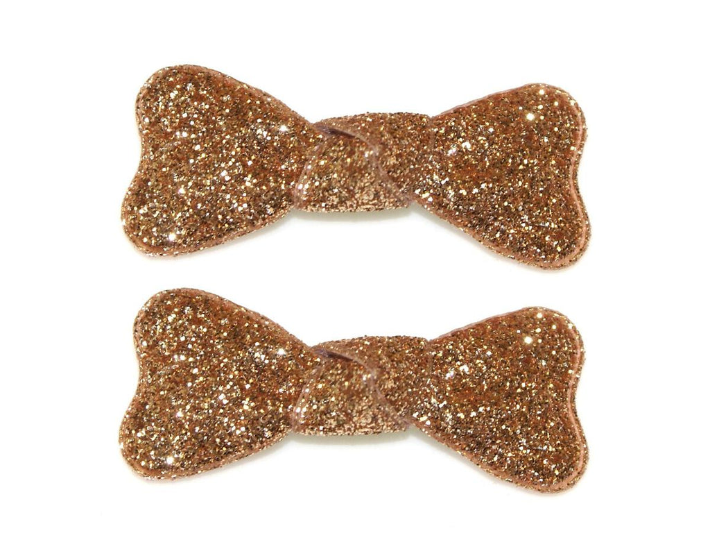 GLITTER BOW SNAPS