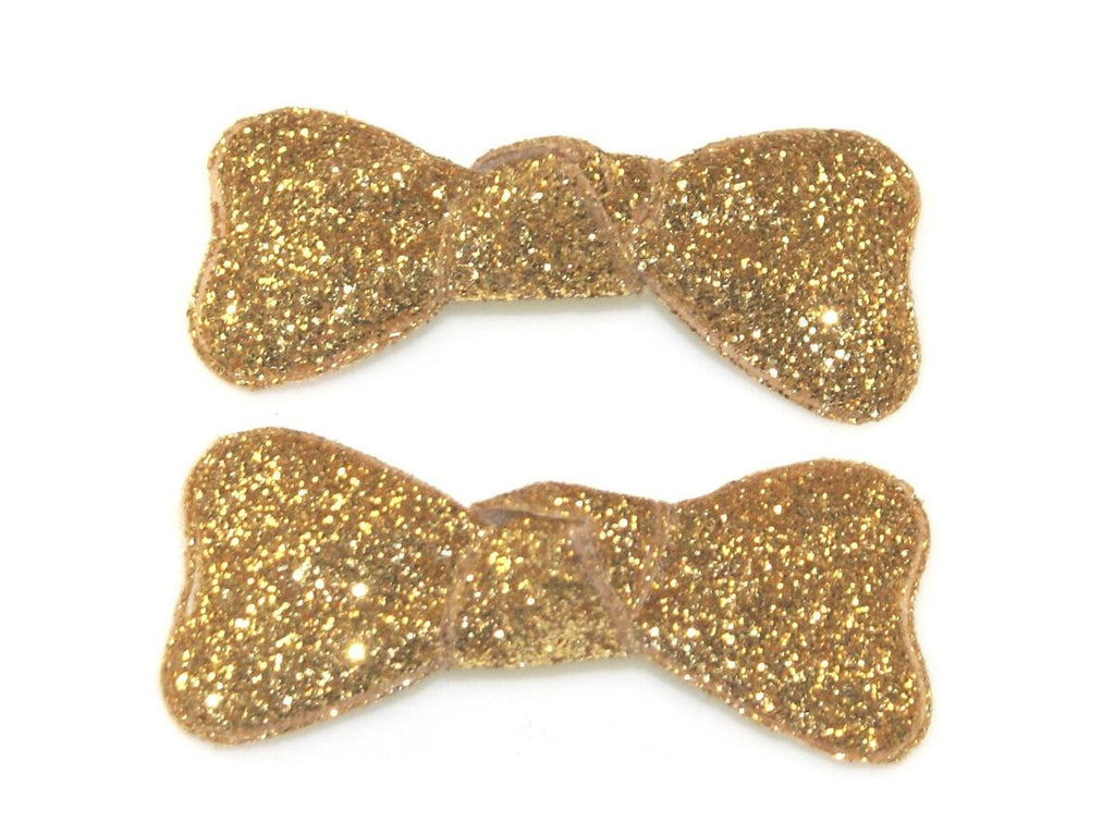 GLITTER BOW SNAPS