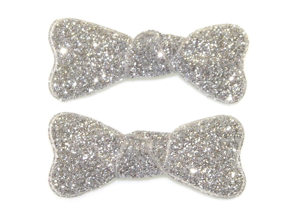 GLITTER BOW SNAPS