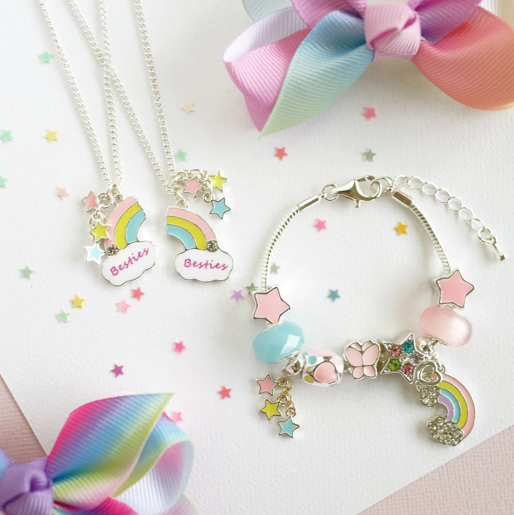 Somewhere Over The Rainbow Charm Bracelet