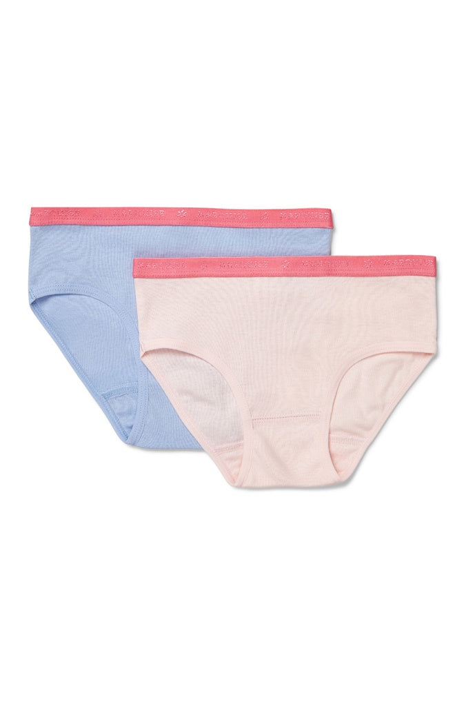 GIRL'S POWDER BLUE/PINK EVERYDAY UNDERWEAR