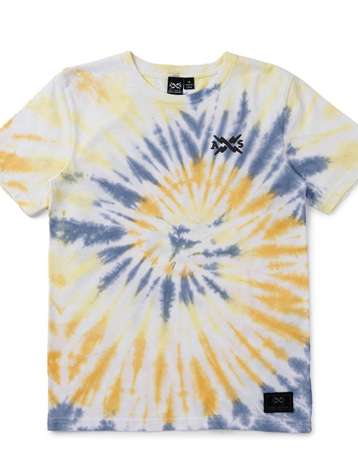 SUN SWIRL TEE - SUN TIE DYE